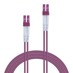 Lindy Fibre Optic Cable LC/LC OM4,